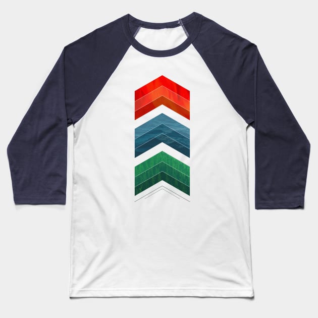 Elements - Fire | Water | Air Baseball T-Shirt by Lumos19Studio